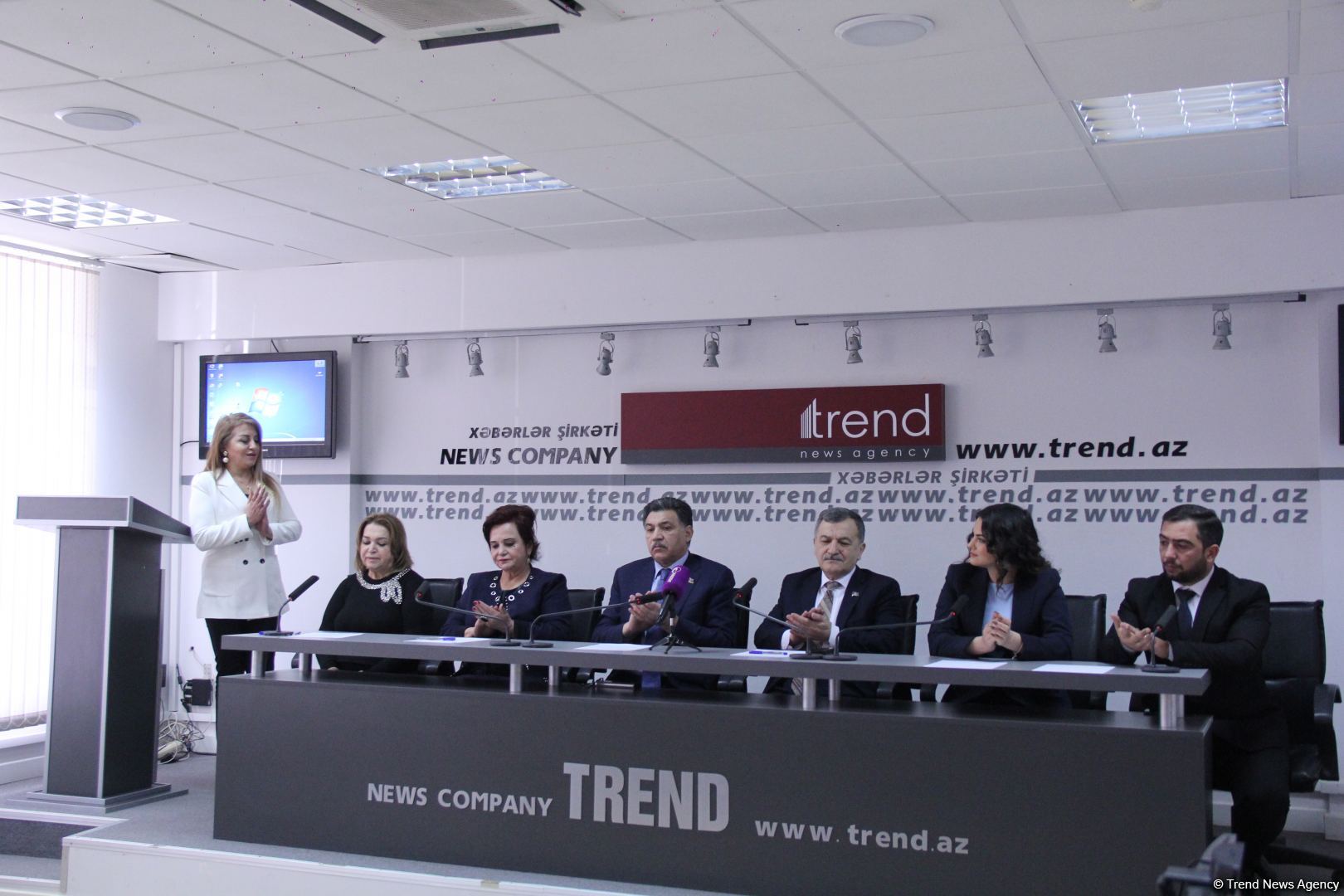 В АМИ Trend прошло мероприятие на тему "Спорт – это не битва. Спорт - это культура" (ВИДЕО, ФОТО)