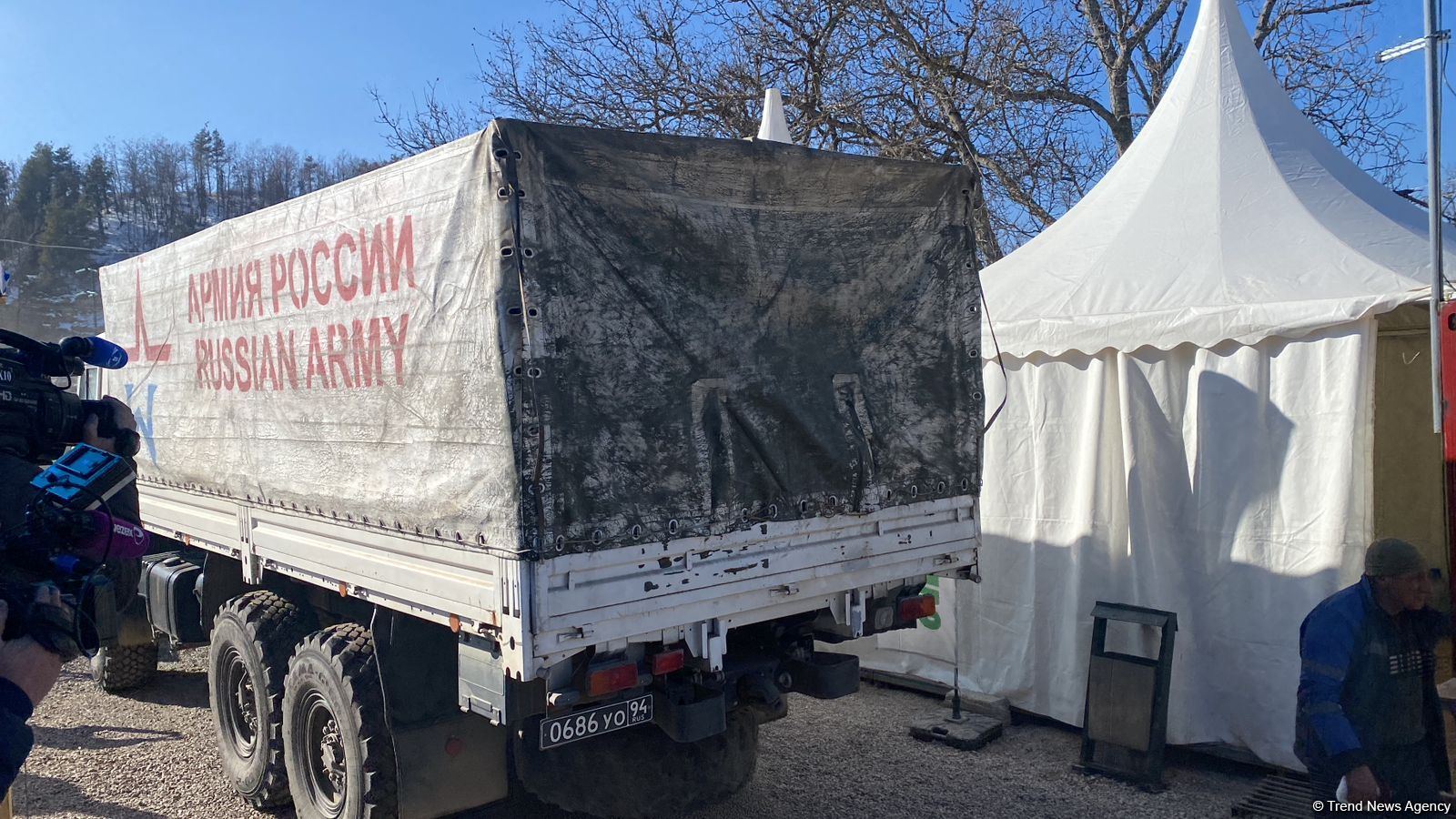 По Лачинской дороге беспрепятственно проехали еще 8 транспортных средств снабжения РМК (ФОТО)