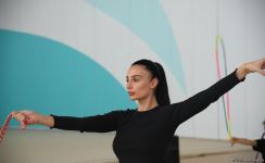 Гимнастки из Шамкира и Сумгайыта приехали на учебно-тренировочные сборы в Баку (ФОТО)