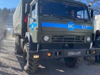 По Лачинской дороге беспрепятственно проехали еще 18 автомобилей миротворцев (ФОТО)