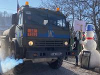 По Лачинской дороге беспрепятственно проехали еще девять автомобилей снабжения РМК (ФОТО)