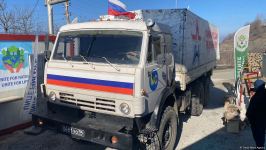По Лачинской дороге беспрепятственно проехали еще 11 автомобилей миротворцев (ФОТО)