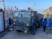 По Лачинской дороге проехали еще 9 автомобилей миротворцев (ФОТО)