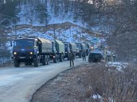 По Лачинской дороге проехали еще 9 автомобилей миротворцев (ФОТО)