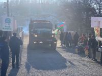 По Лачинской дороге проехало еще 12 автомобилей РМК (ФОТО)