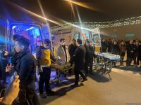 Пострадавших при нападении на посольство Азербайджана в Тегеране увезли каретами скорой помощи (ФОТО/ВИДЕО)