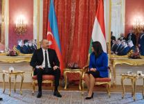 Состоялась встреча Президента Ильхама Алиева с Президентом Венгрии Каталин Новак в расширенном составе (ФОТО/ВИДЕО)