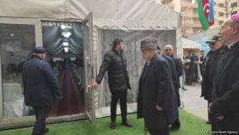 Лидеры религиозных конфессий Азербайджана принимают участие в траурной церемонии шехида Орхана Аскерова (ФОТО)