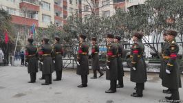 Прошла церемония прощания с шехидом Орханом Аскеровым (ФОТО/ВИДЕО)