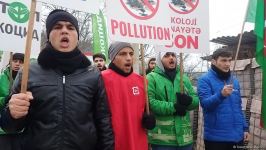 Акция азербайджанских экоактивистов на Лачинской дороге продолжается (ФОТО)