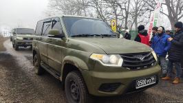 По Лачинской дороге в обоих направлениях проехали автоколонны РМК (ФОТО)