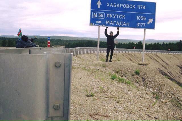 Он вписал свое имя в историю! Азербайджанский велопутешественник Рамиль Зиядов бьет мировые рекорды (ФОТО)
