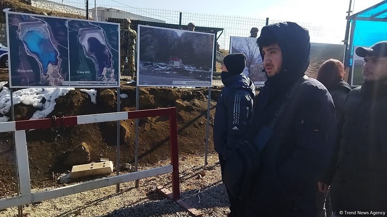 К экоактивистам на Лачинской дороге присоединились члены Русской общины Азербайджана и Ассоциации русской молодежи (ФОТО)