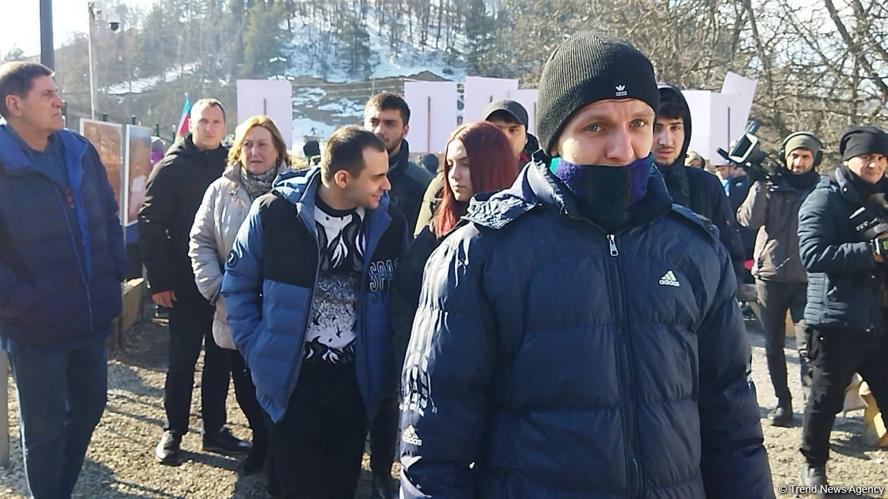 К экоактивистам на Лачинской дороге присоединились члены Русской общины Азербайджана и Ассоциации русской молодежи (ФОТО)