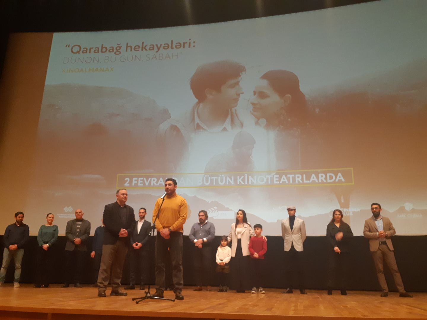В Баку состоялась премьера киноальманаха "Карабахские истории: Вчера, сегодня, завтра" (ФОТО)