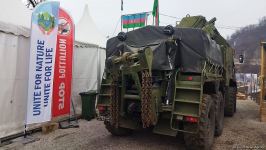 По Лачинской дороге проехала автоколонна из 19 машин РМК (ФОТО)
