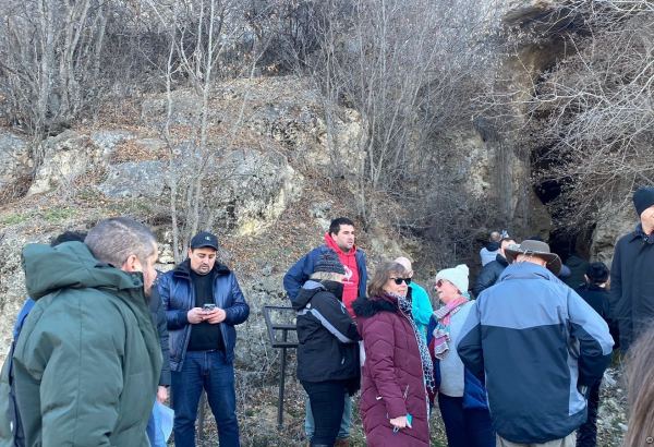 International delegation visits Azerbaijan's Azykh cave (PHOTO)