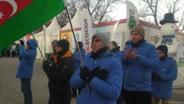 Акция азербайджанских экоактивистов на Лачинской дороге продолжается (ФОТО)