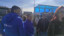 Международная делегация туристов понаблюдала за мирной акцией протеста на дороге Лачин-Ханкенди (ФОТО/ВИДЕО)