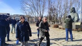 Иностранные туристы совершили пешую прогулку по городу Шуша (ФОТО)