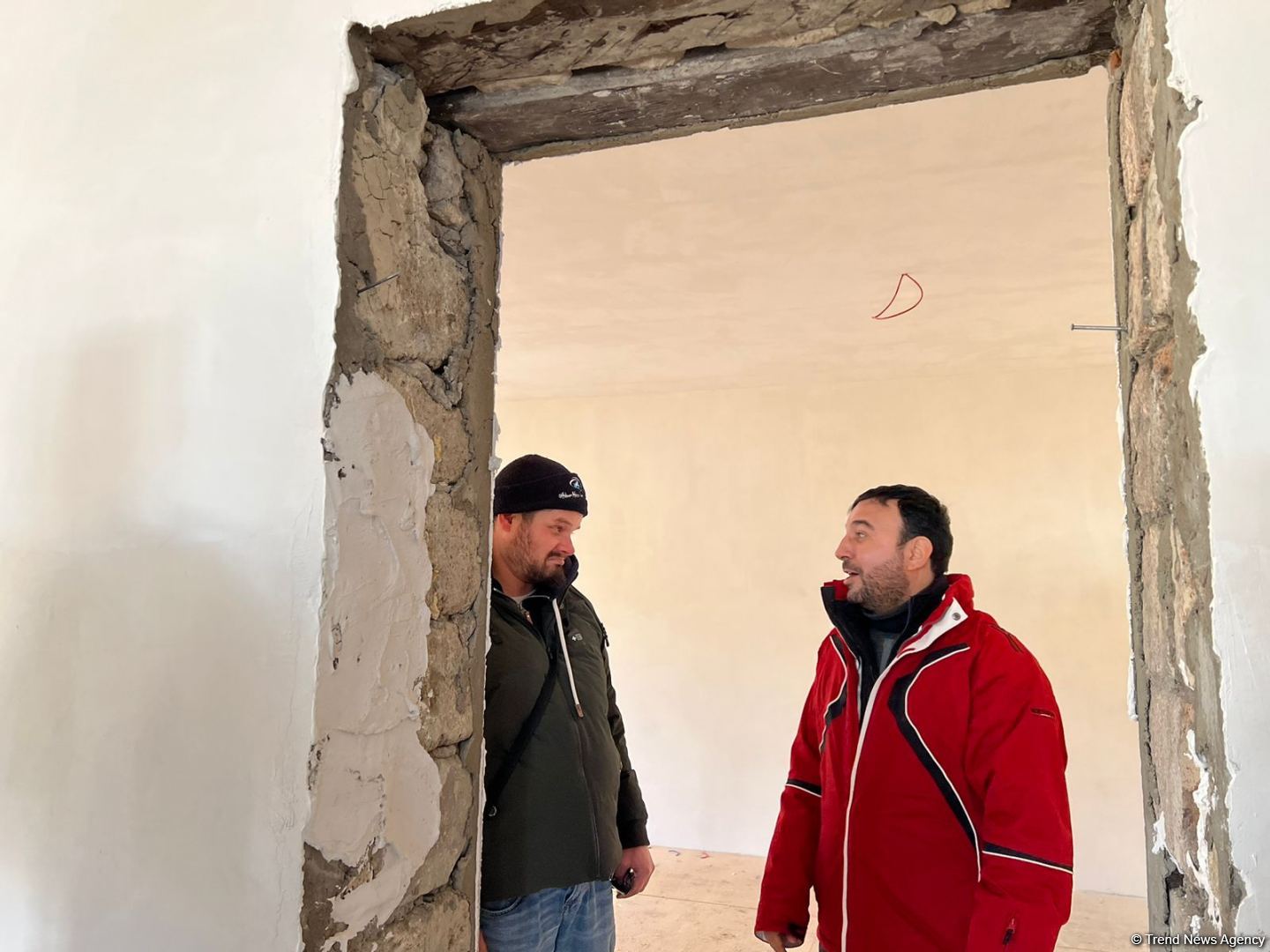 Путешественники ознакомились с макетами новых домов в городе Лачин (ФОТО)