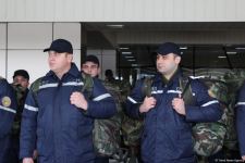 По поручению Президента Азербайджана в Турцию отправились силы быстрого реагирования МЧС (ФОТО)