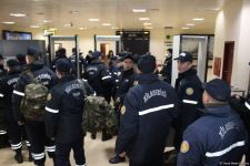 По поручению Президента Азербайджана в Турцию отправились силы быстрого реагирования МЧС (ФОТО)
