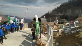 По Лачинской дороге беспрепятственно проехали 20 транспортных средств РМК (ФОТО)