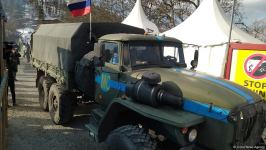 По Лачинской дороге беспрепятственно проехали 20 транспортных средств РМК (ФОТО)