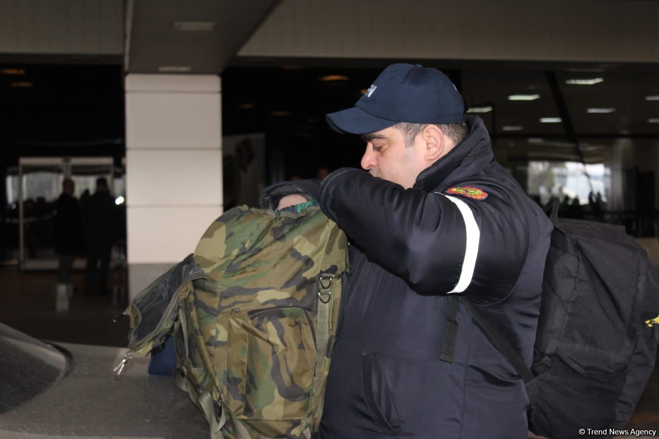 По поручению Президента Азербайджана в Турцию отправились силы быстрого реагирования МЧС (ФОТО)