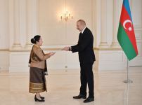 Президент Ильхам Алиев принял верительные грамоты новоназначенного посла Лаоса в Азербайджане (ФОТО)