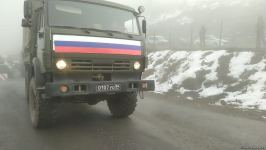 По Лачинской дороге беспрепятственно проехали 14 транспортных средств РМК (ФОТО)