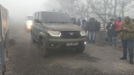 Сегодня по Лачинской дороге беспрепятственно проехали еще 63 автомобиля миротворцев (ФОТО)