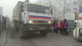 По Лачинской дороге беспрепятственно проехали 26 транспортных средств миротворцев (ФОТО)