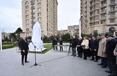 Президент Ильхам Алиев принял участие в открытии памятника выдающемуся композитору Тофику Кулиеву в Баку (ФОТО)