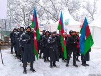 Акция азербайджанских экоактивистов на Лачинской дороге продолжается (ФОТО)