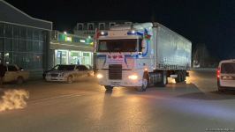 Из Агдама в Турцию отправлена очередная партия гумпомощи (ФОТО/ВИДЕО)