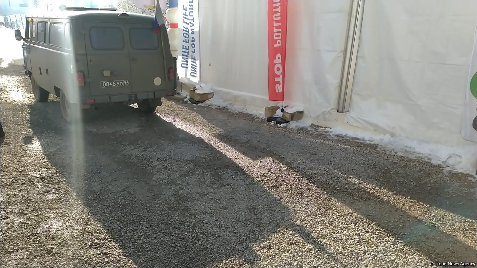 Number of vehicles passing through Azerbaijan's Lachin-Khankendi road today revealed (PHOTO)