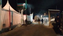 По Лачинской дороге проехали два грузовых автомобиля РМК (ФОТО)
