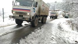 Vehicles of Russian peacekeepers pass freely along Azerbaijan's Lachin-Khankendi road (PHOTO)