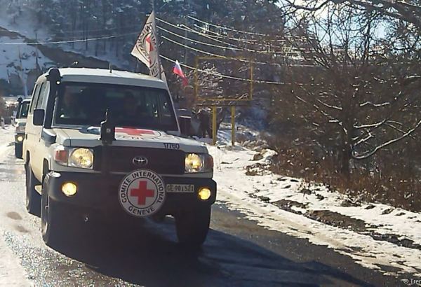 ICRC convoy passes freely along Azerbaijan's Lachin-Khankendi road (PHOTO)