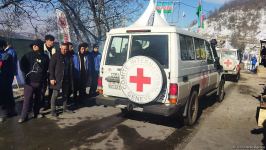 ICRC convoy passes freely along Azerbaijan's Lachin-Khankendi road (PHOTO)