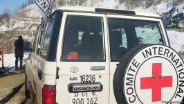 ICRC convoy passes freely along Azerbaijan's Lachin-Khankendi road (PHOTO)