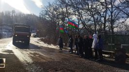 По Лачинской дороге беспрепятственно проехали еще 15 автомобилей российских миротворцев (ФОТО)