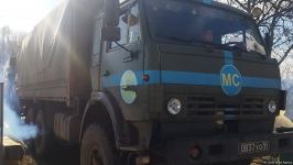 По Лачинской дороге беспрепятственно проехали еще 15 автомобилей российских миротворцев (ФОТО)