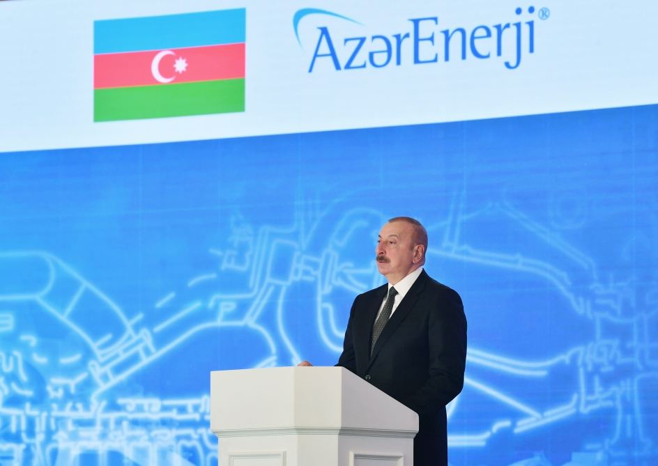 President Ilham Aliyev attends groundbreaking ceremony for largest thermal power plant in Azerbaijan's independence period (PHOTO/VIDEO)