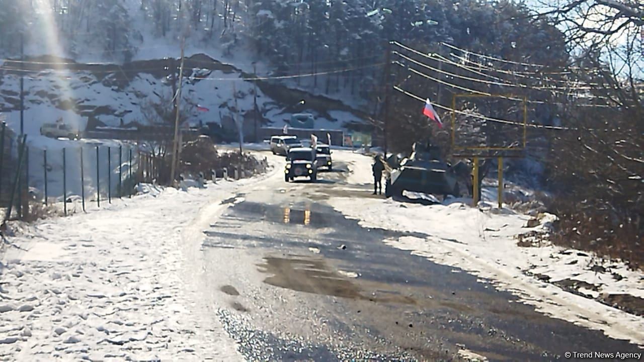 ICRC convoy passes freely along Azerbaijan's Lachin-Khankendi road (PHOTO)
