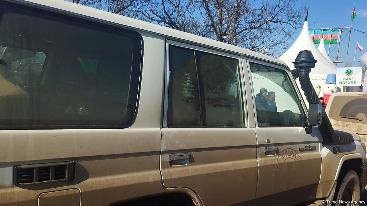 ICRC convoy passes freely along Azerbaijan's Lachin-Khankendi road (PHOTO)