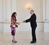 President Ilham Aliyev receives credentials from newly appointed ambassador of Ghana to Azerbaijan (PHOTO/VIDEO)