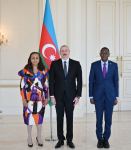 President Ilham Aliyev receives credentials from newly appointed ambassador of Ghana to Azerbaijan (PHOTO/VIDEO)
